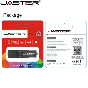 JASTER OTG USB Flash Diskas 128GB Metalo Pen Drive 8GB 16GB 32GB 64GB 128GB Pendrive Dvigubai naudoti Memory Stick Micro USB