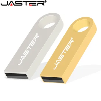JASTER Vandeniui Flash Drive Metalenen Pen Diskas, 4 Gb, 8 Gb 16 Gb 32 Gb, 64 Gb Pendrives waterdichte Usb 2.0 atminties kortelė