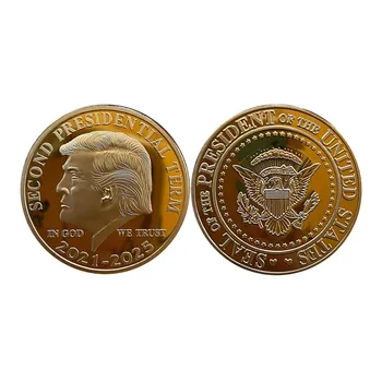 JAV Donald Trump Aukso Monetą Prisiminimai 