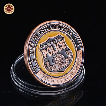 JAV Filadelfijos Policijos Departamento Suvenyrų Monetos Nuostabi Užsakymą Monetos Didmeninė Guard Proginės Monetos