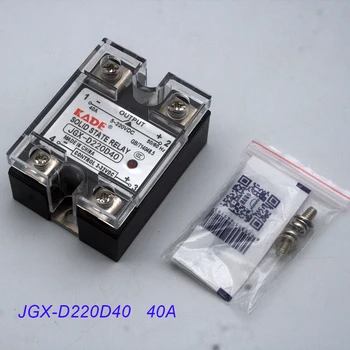 Jgx-10 DD / 25DD / 40DD/50DD DC kontroliuojamas DC SSR vienfazis (solid state relay su plastiko dangtelis nuo dulkių