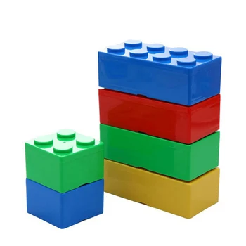 JINGMENG Kūrybos LEGO stalas talpinimo, statyba blokai, įvairenybės lauke, namų apyvokos pen apdaila, kosmetinis apdailos dėžutę