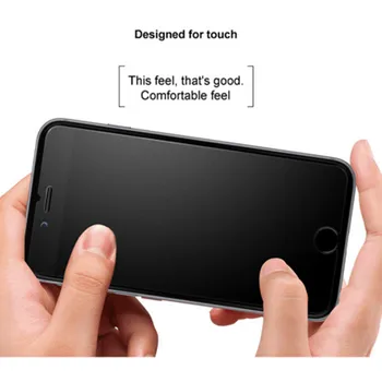 Jokių pirštų atspaudų screen protector, iphone 11 12 7 8 6 6s Pro XS Max plius matinis grūdintas stiklas dėl 