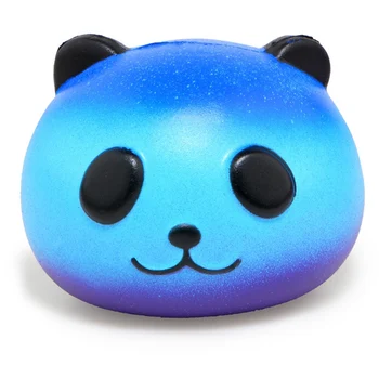 Jumbo Plonas Spalvinga Galaxy Panda Mielas Lėtai Kylantis Stresas Reliever Minkštas Išspausti Žaislas PU Duonos Kvapus Kalėdos Įdomus Dovana Vaikas