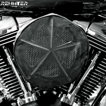 Juoda Atsparumas Vandeniui Lietaus Kojinių Už Harley Turistinis Sportster 883 1200 Softail Dyna Kelių Karalius Electra Glide Oro Filtras Cleaner Kit