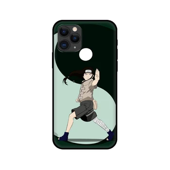 Juoda tpu case for iphone 5 5s se 6 6s 7 8 plus x 10 padengti iphone XR XS 11 pro MAX atveju Neji Hyuga Naruto