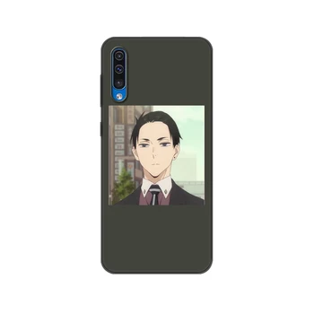 Juoda tpu Case For Samsung Galaxy A50 50S A30S A10 A01 A11 A21S A31 A41 A51 A71 M21 M30S S10 LITE Padengti Anime piktogramos