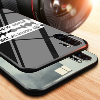 Juodo Dangtelio peaky antsnukiai šunims Huawei P Smart Z Plius 2019 P40 30 P20 Pro P10 P8 P9 Lite Plius Blizgus Telefono dėklas