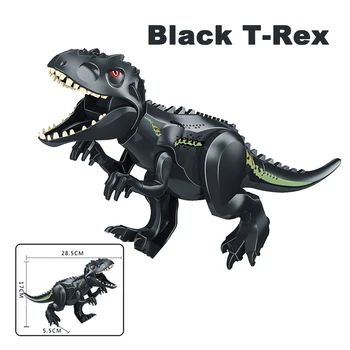Juros Periodo Pasaulio 2 Blokai Dinozaurai Duomenys Plytų Tyrannosaurus Indominus I-Rex Surinkti Žaislai Vaikams Kalėdų