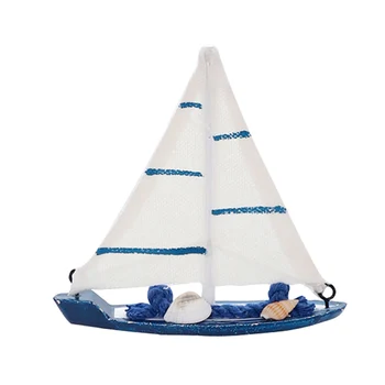 Jūrų Laivybos asmenybės Burlaivis Režimas Kambario Dekoro Figūrėlės Miniatiūros Viduržemio jūros regiono Stiliaus Laivų Medienos Pasakų Sodas Šalies Namų
