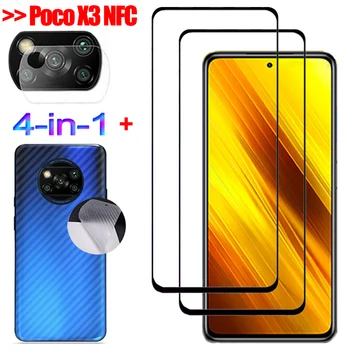 Kameros apsaugos Poco X3 NFC Grūdintas Stiklas Kino Poko X3 Mi Poco F2 Ekrano Apsaugos Pocophone F2 Pro Xiaomi Poco X3 Stiklo