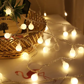 Kamuolys LED Šviesos Linksmų Kalėdų Medžio Dekoracija Namuose 2020 Kalėdų Ornamentu Navidad Kalėdų Dovana Naujųjų Metų 2021 Kerst