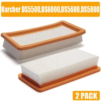 Karcher HEPA filtras DS5500 DS6000 DS5600 DS5800 bauda kokybės dulkių siurbliu Dalys Karcher 6.414-631.0 hepa filtrai