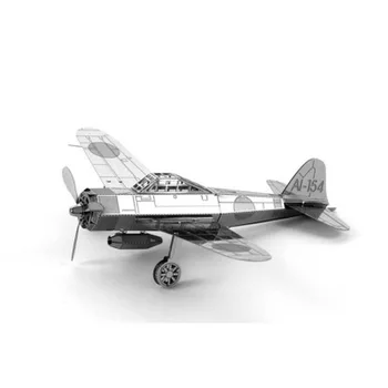 Karinių naikintuvų 3D Puzzle Metalo Surinkimo Modelio 3d galvosūkis suaugusiems F22 Modelis Rinkiniai 