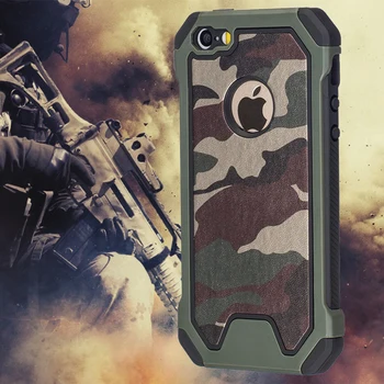 Karinės Armijos Camo Camo Modelio Atveju iphone, 7 X 6 6S 8 Plius XR XS MAX dangtelis apsaugos Telefono 