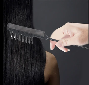 Karšto 2 Pusėje Plaukų Dažai Šukos Reguliuojamas Sectioning Pabrėžti, Šukos Audimo Pjovimo Teptuku Salonas, Plaukų Dažymas Stiliaus