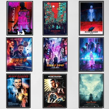 Karšto Blade Runner 2049 Derliaus Kino Filmo Dovana Modernus Plakatas Spausdinimo Tapybos Drobė Menas Sienos Nuotraukas Namų Dekoro quadro cuadros