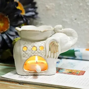 Karšto Keraminiai Žvakių Laikiklis Alyvos Smilkalų Degiklis Esminius Aromaterapija Mazuto Degikliais Lempos Porceliano Namo Gyvenamasis Kambarys