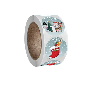 # Karšto Pardavimo 1PC Naujas Roll Paketo Įklijos Mados Kūrybos Kalėdų, Dovanų Dekoravimas, Dovanų Multi-stiliaus Šventė 