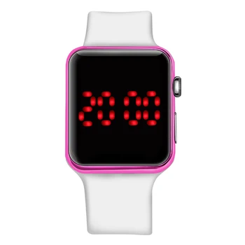 Karšto Pardavimo Sporto Skaitmeninių Laikrodžių Vyrams, Moterims, Žiūrėti, LED Elektroniniai Žiūrėti vyriški moteriški Laikrodžiai Silikono Juosta Laikrodis relogio skaitmeninis