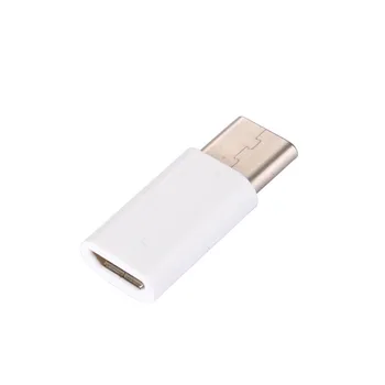 Karšto parduoti! 5vnt/daug USB 3.1 C Tipo Male Micro USB Moterų Adapteris Keitiklis Jungtis USB-C juodas ir baltas OTG Support