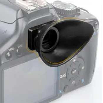 Karšto Parduoti Kamera, Guminis Okuliaro Eyecup Canon 550D/300D/350D/400D/60D/600D/500D/450D DSLR Camera Eye Cup Priedai 18mm &