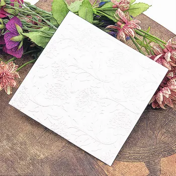 KARŠTO plastiko chrizantemų šabloną amatų kortelės popieriaus kortelės albumo vestuvių dekoravimas scrapbooking įspaudas katalogą