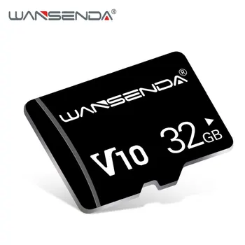 Karšto WANSENDA Atminties Kortele 128 GB 64GB V10 Micro SD Kortelės, 