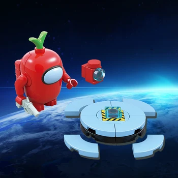 Karšto Žaidimų Serijos Tarp Jav Kosmoso Ateivių Duomenys Peluche Modelio Blokai Kit Plytų Klasikinis Vaikų Žaislai Vaikams Dovanas Kalėdų