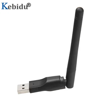 Kebidu Mini Bevielis USB WiFi Adapterį) LAN Tinklo Kortelė MT7601 150Mbps 802.11 n/g/b, LAN Tinklo Korta Wifi Dongle Set Top Box