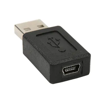 Kebidumei Naujų Karšto pardavimo USB 2 0 A male į Mini USB B Tipo Moterų B M/F Adapteris Jungtis, Keitiklis
