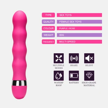 Kelių greičių G Spot Makšties Vibratorius Klitorio Butt Plug Analinis Erotinių Prekių, Produktų, Sekso Žaislai Moteris Suaugusiųjų Moterų Dildo Parduotuvė
