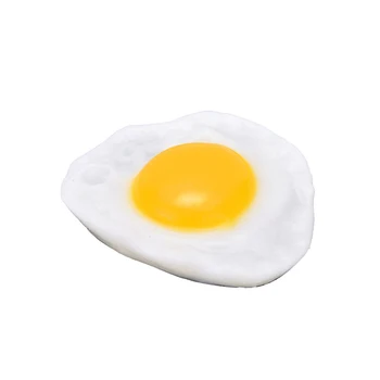 Kepti Kiaušinio Lukšto Kiaušiniai Netikras Maistas 