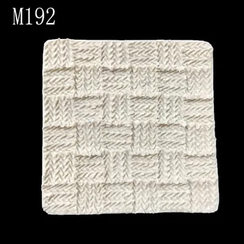 Keturis modelius megztinį megzti audinio tekstūra dekoratyviniai nėriniai trinkelėmis įrankis silikono formos pomadka tortas apdailos įrankiai