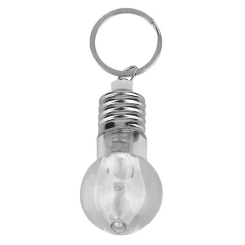 Key Chain LED Žibintuvėlis Šviesos spalvinga Mini Lemputė Lempos Klavišą Grandinės Žiedas 