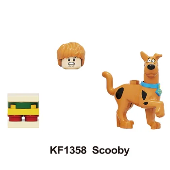 KF1358 Scoobys Naują Filmą Tigras Karalius Kūrimo bloką 