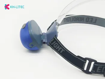 KHLITEC Mini COB LED Super Bright priekinis žibintas Žibintuvėlis Žibintai 3-Mode Vandeniui Kempingas Linterna Priekinių Žibintų 3*AAA Baterijos