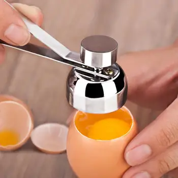 Kiaušinio Lukšto Atidarytuvas Aplinkai Nerūdijančio Plieno Virtas Kiaušinis Atskyrimo Shell Cutter Namų Virtuvėje Kiaušinį Supjaustyti Butelio Atidarytuvas Įtaisą