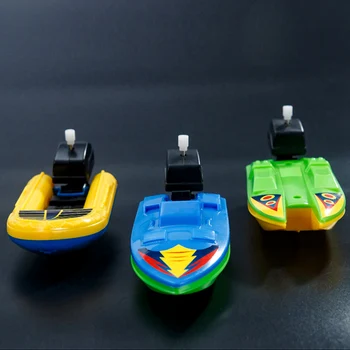Klasikinis Valčių Clockwork Vėjo Iki Žaislai, Plastikiniai Plūduriuoti Vandenyje Laivas Vaikams, Žaislai Vaikams, Švietimo Ir Dušas, Vonios Žaislai, Kalėdų Dovanos
