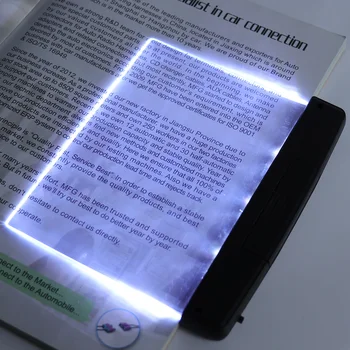 Knyga Šviesos Kūrybos LED staliniai šviestuvai Skaityti Naktį Šviesos, Plokštieji Nešiojamų Automobiliu Skydelio Led vidaus Patalpų Miegamasis