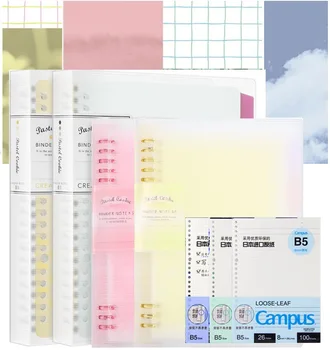 KOKUYO Naujas Soft Light Serijos Notepad Palaidų Lapų Vidinės Branduolių A5 B5 Kasdien Planuotojas Rišiklio Office Mokyklos Supplie