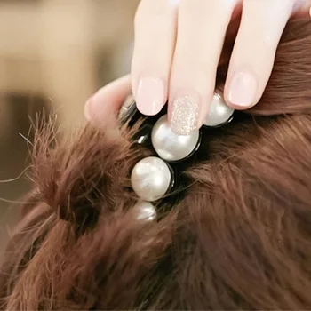 Korėjos Didelis Šviesus Pearl Plaukų Papuošalai, Apkabos, Japonijos ir korėjos Akrilo Vidutinių Plaukų Įrašą Gamintojas