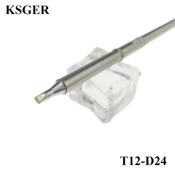 KSGER T12-D24 Patarimai STM32 OLED/LED Litavimo Stotis 