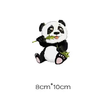 Kungfu Panda juostelės geležies pleistrai drabužių, lipdukų juostele taikymo vienas kitą perdavimo lydieji drabužių aplikacijos pleistras