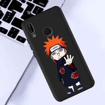 Kurama Skausmas Japonijos Anime Naruto telefoną atveju Huawei P40 30 P20 P10 P8 Lite 2017 Mate 30 20 10 Lite Pro padengti silikono funda