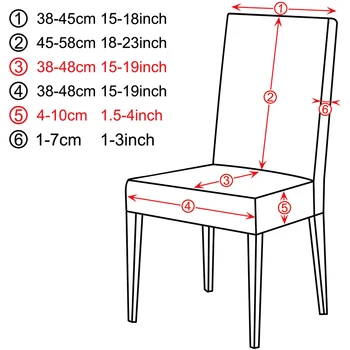 Kėdė Padengti Spausdinti Ruožas Anti-purvinas Elastinga Sėdynės Padengti naudojami Vestuves Namų Virtuvė, Valgomasis biuro kambarį