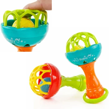 Kūdikių Barškučių Žaislai Žvalgybos Grabus Dantenų Plastikiniai Rankų Bell Barška Juokinga Švietimo Mobilieji Telefonai, Žaislų, Kūdikio Lovelę Žaislai 0-12 Mėnesių