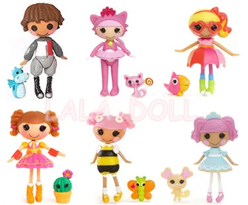 Lalaloopsy Lėlės Reikmenys, Mini Lėlės Mergaitės Žaislas 