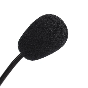 Lankstus Stovas Mini Studija Kalbėjimo Mikrofonas (3,5 mm Kištukas Gooseneck Mic Laidinis Mikrofonas Kompiuterio, Nešiojamojo KOMPIUTERIO Darbalaukį #21230