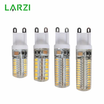 LARZI G9 220V led 2W 3W 4W 4.5 W G9 LED Lempos, Led lemputės SMD 2835 3014 LED G9 šviesos Pakeisti 20W/30W/40W/50W halogeninė lempa šviesos